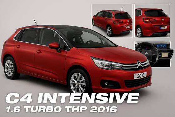 CITROËN C4 PICASSO 1.6 INTENSIVE 16V TURBO GASOLINA 4P AUTOMÁTICO